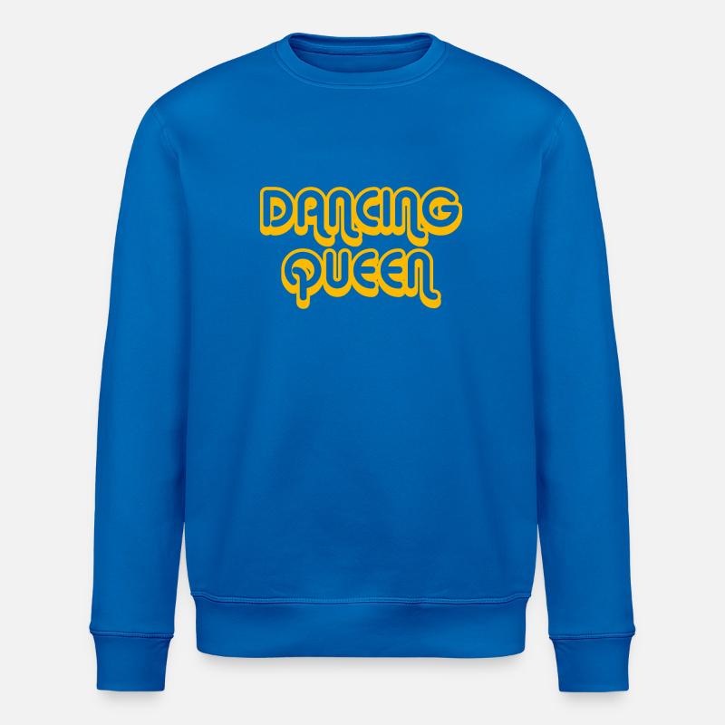 DANCING QUEEN Diskokugel - Stanley/Stella Unisex Bio-Sweatshirt ROLLER - Königsblau