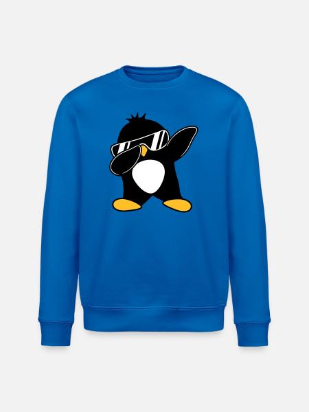 Dabbing Pinguin - Stanley/Stella Unisex Bio-Sweatshirt ROLLER - Königsblau