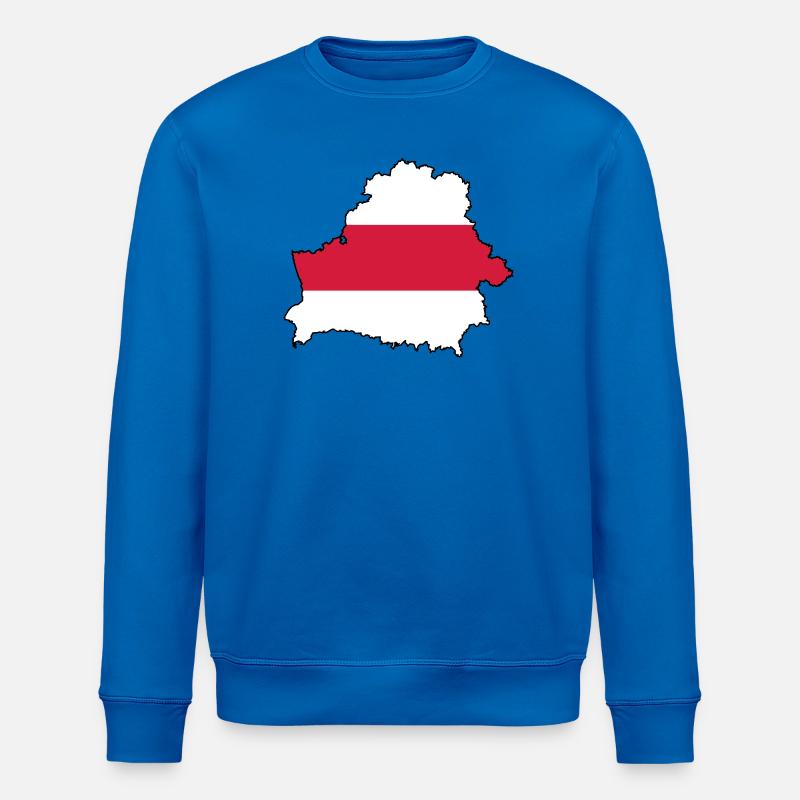 Silhouette de Biélorussie - Sweat bio ROLLER Stanley/Stella Unisexe - bleu roi