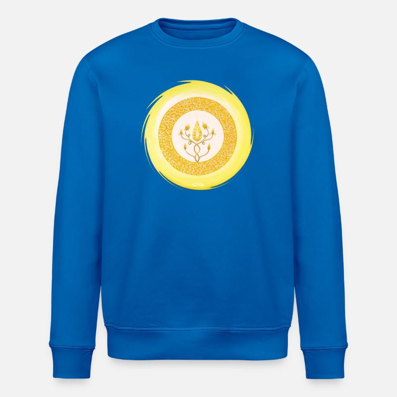 Kristall-Sternentor Erzengel Sandalphon - Stanley/Stella Unisex Bio-Sweatshirt ROLLER - Königsblau