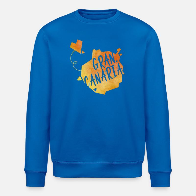 Gran Canaria - Stanley/Stella Unisex Bio-Sweatshirt ROLLER - Königsblau