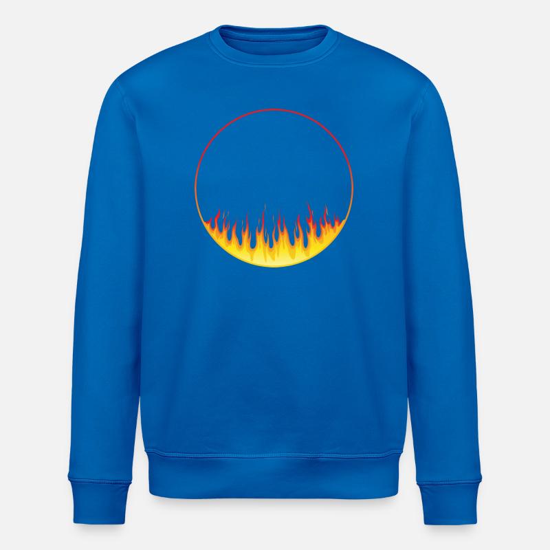 Kreis on fire - Stanley/Stella Unisex Bio-Sweatshirt ROLLER - Königsblau