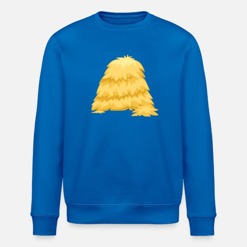 Why is there straw here? - Stanley/Stella ROLLER Unisex Organic Sweatshirt - royal blue
