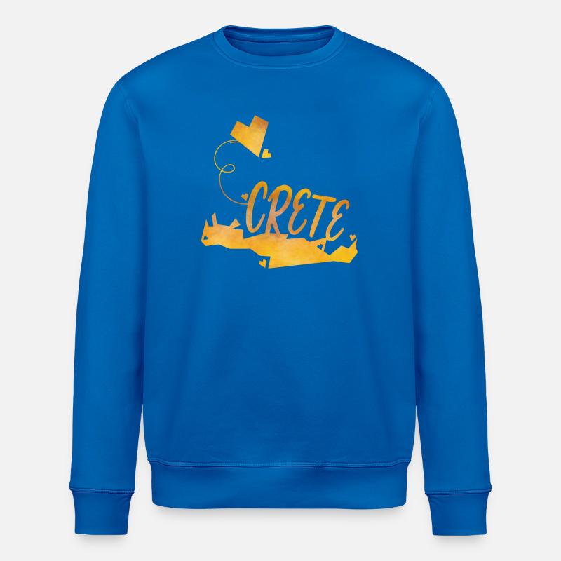 Crete - Stanley/Stella Unisex Bio-Sweatshirt ROLLER - Königsblau