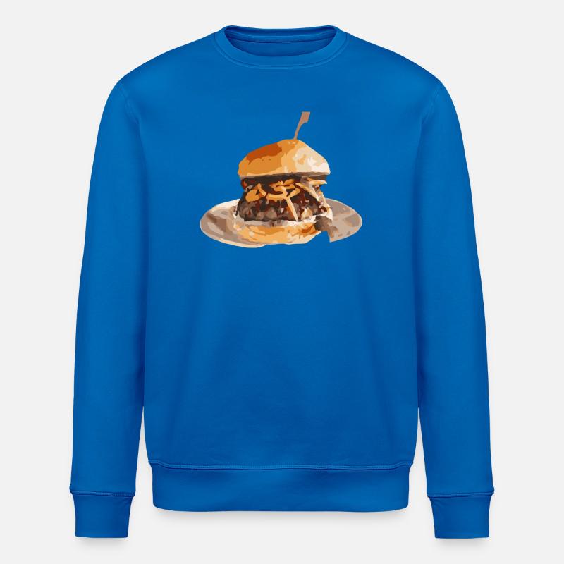 Burger Day - Stanley/Stella Unisex Bio-Sweatshirt ROLLER - Königsblau