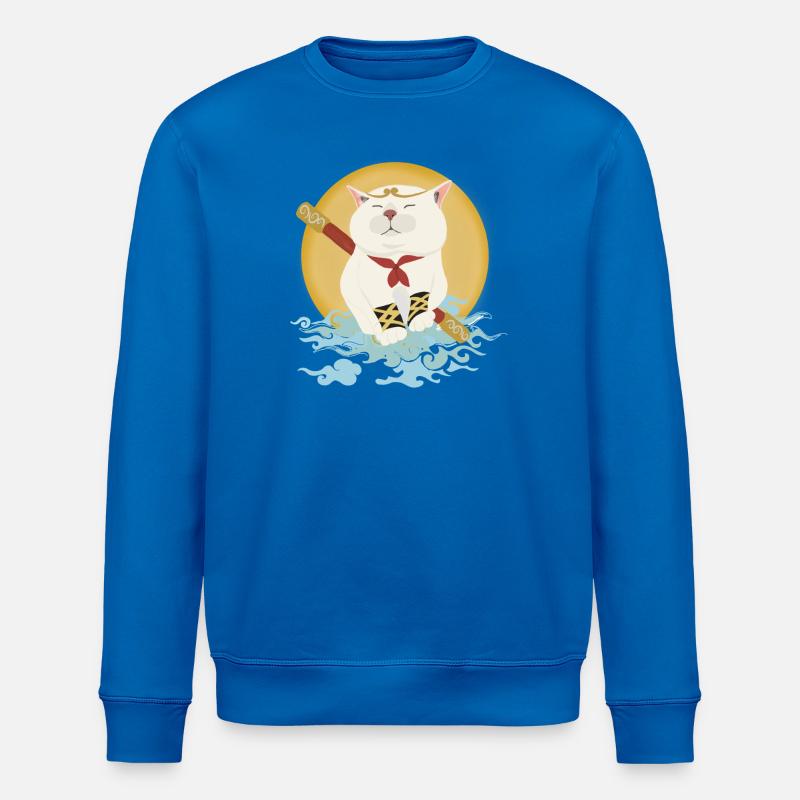 Katzenkrieger - Stanley/Stella Unisex Bio-Sweatshirt ROLLER - Königsblau