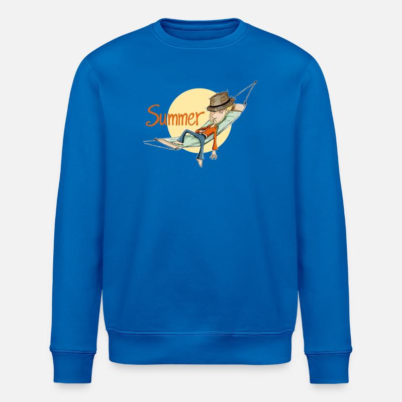 buzzer - Stanley/Stella ROLLER Unisex Organic Sweatshirt - royal blue