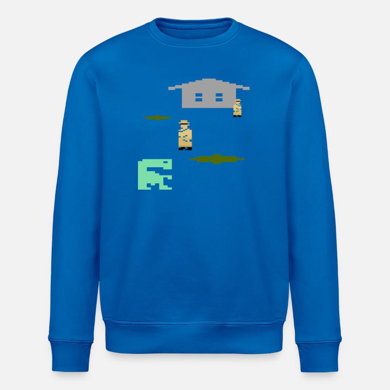 Pixel ExtraTerrestre - Sweat bio ROLLER Stanley/Stella Unisexe - bleu roi