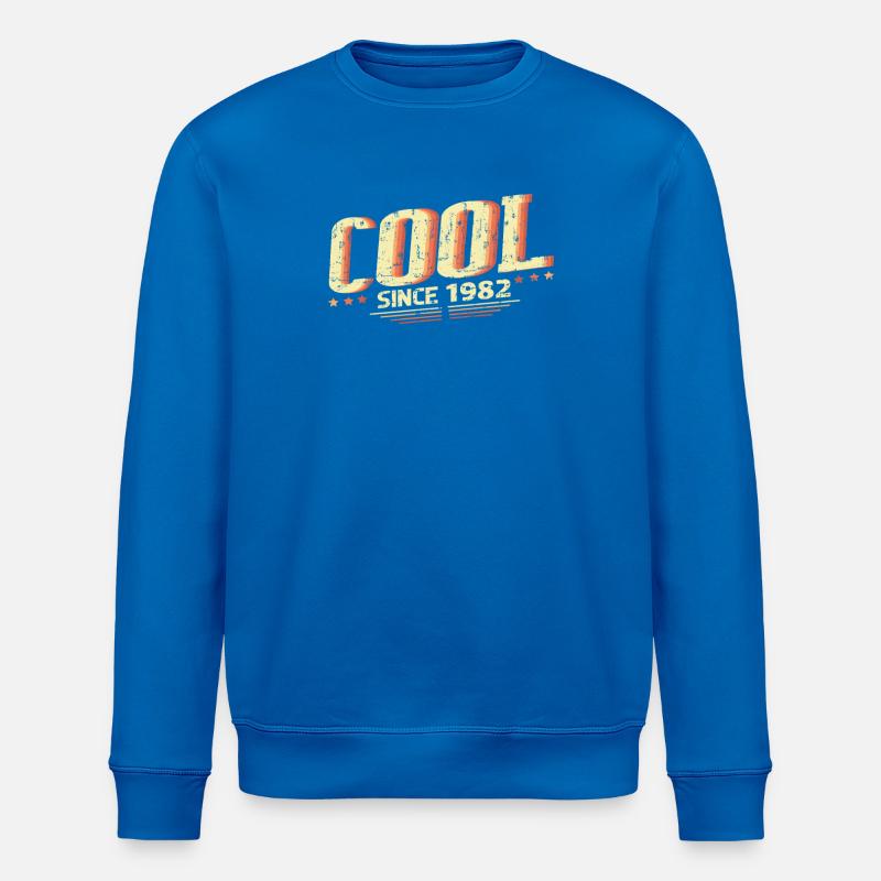 Cool seit 1982 - Stanley/Stella Unisex Bio-Sweatshirt ROLLER - Königsblau