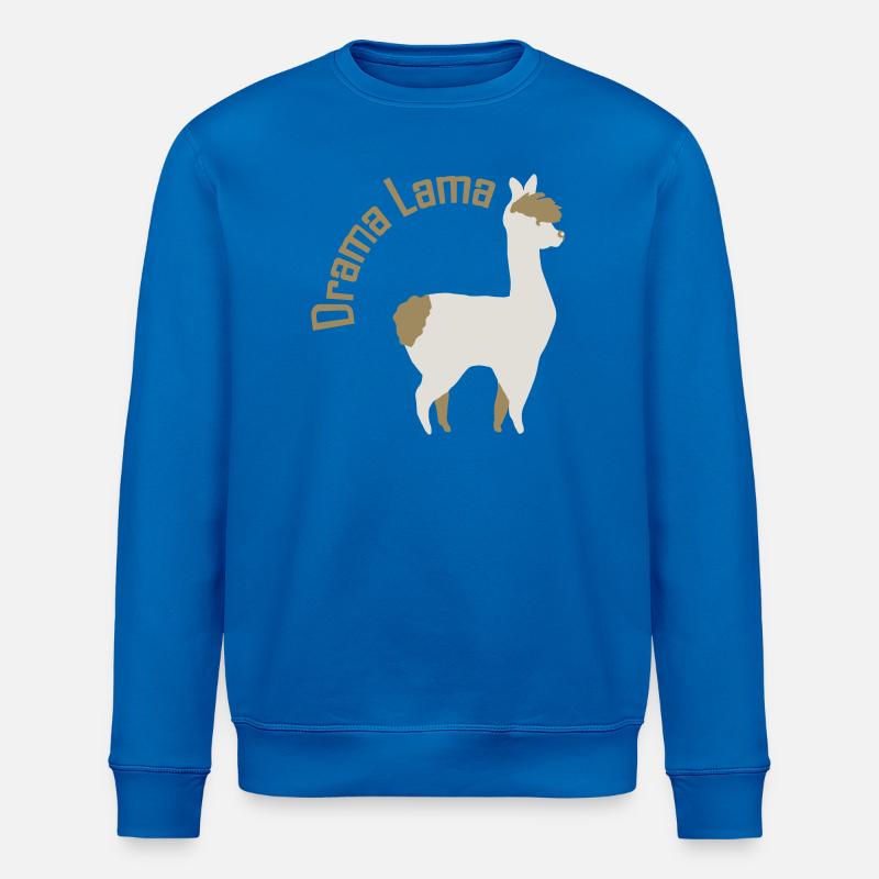 Dramalama - Stanley/Stella Unisex Bio-Sweatshirt ROLLER - Königsblau