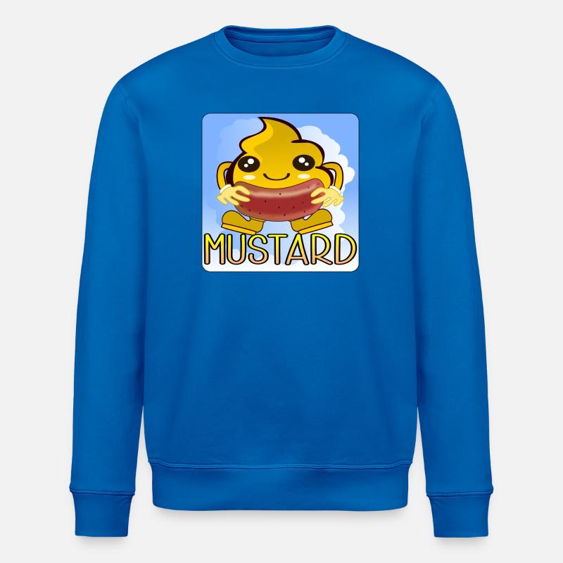 SENFGRILL - Stanley/Stella Unisex Bio-Sweatshirt ROLLER - Königsblau