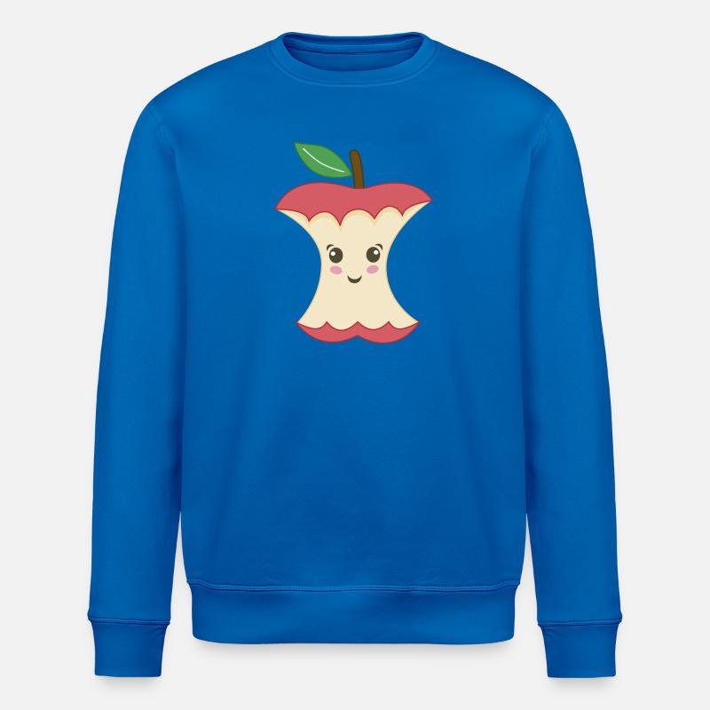 Kawaii Apfel-Trognon - Stanley/Stella Unisex Bio-Sweatshirt ROLLER - Königsblau