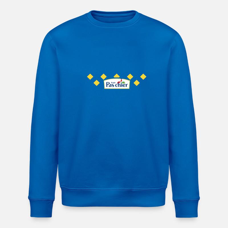 Fais pas chier - Sweat bio ROLLER Stanley/Stella Unisexe - bleu roi
