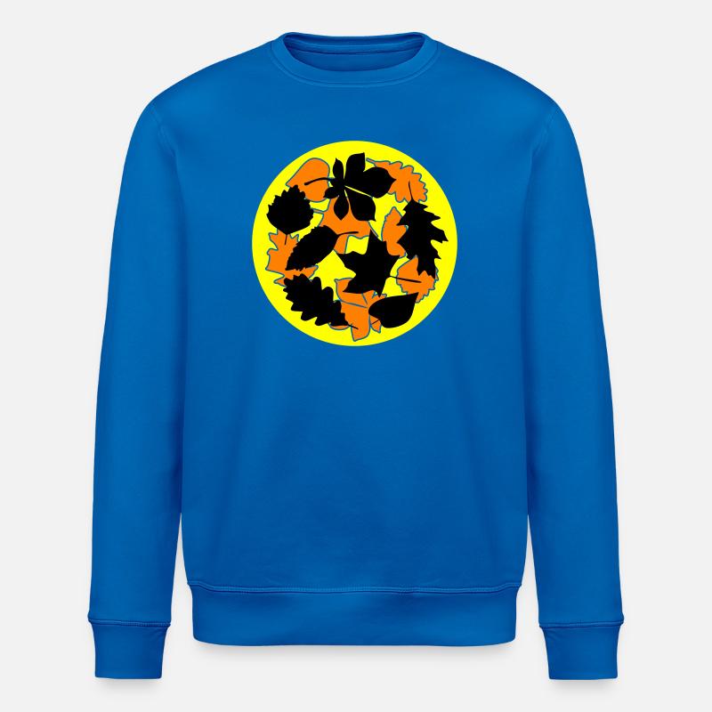 Automne Octobre Météo - Sweat bio ROLLER Stanley/Stella Unisexe - bleu roi