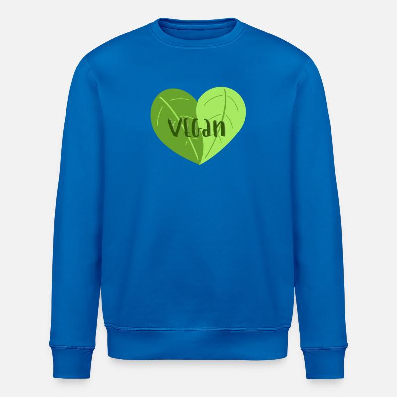 Veganherz - Stanley/Stella Unisex Bio-Sweatshirt ROLLER - Königsblau