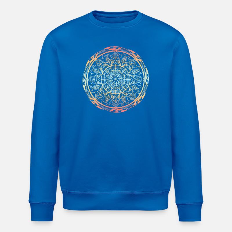 Mandala - Stanley/Stella Unisex Bio-Sweatshirt ROLLER - Königsblau