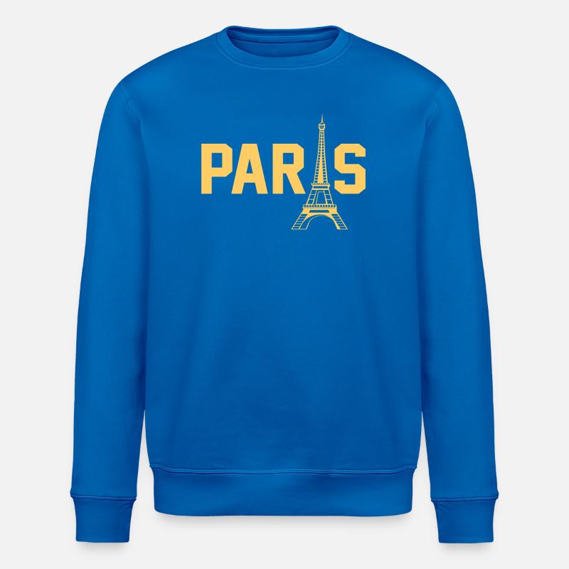 Paris - Stanley/Stella Unisex Bio-Sweatshirt ROLLER - Königsblau