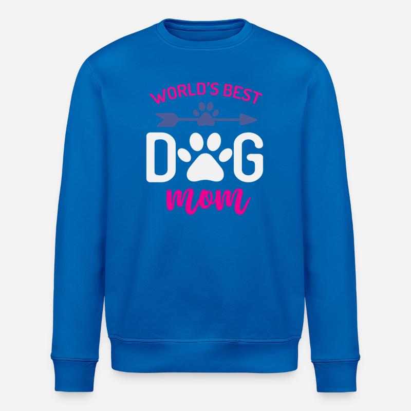 Die beste Hundemutter der Welt - Stanley/Stella Unisex Bio-Sweatshirt ROLLER - Königsblau