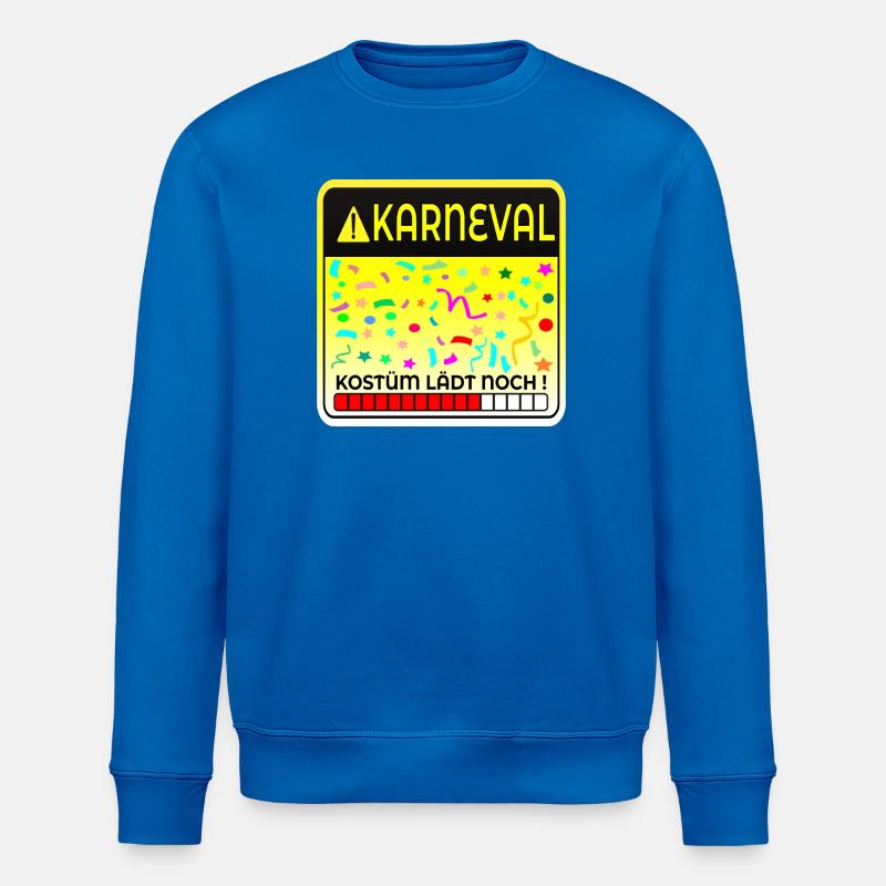 KARNEVALSKOSTÜME LUSTIG - COMPUTER - Stanley/Stella Unisex Bio-Sweatshirt ROLLER - Königsblau