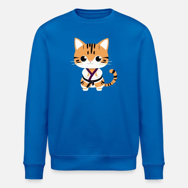 Chatons de karaté - Sweat bio ROLLER Stanley/Stella Unisexe - bleu roi