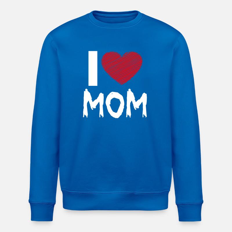 J’aime maman - Sweat bio ROLLER Stanley/Stella Unisexe - bleu roi