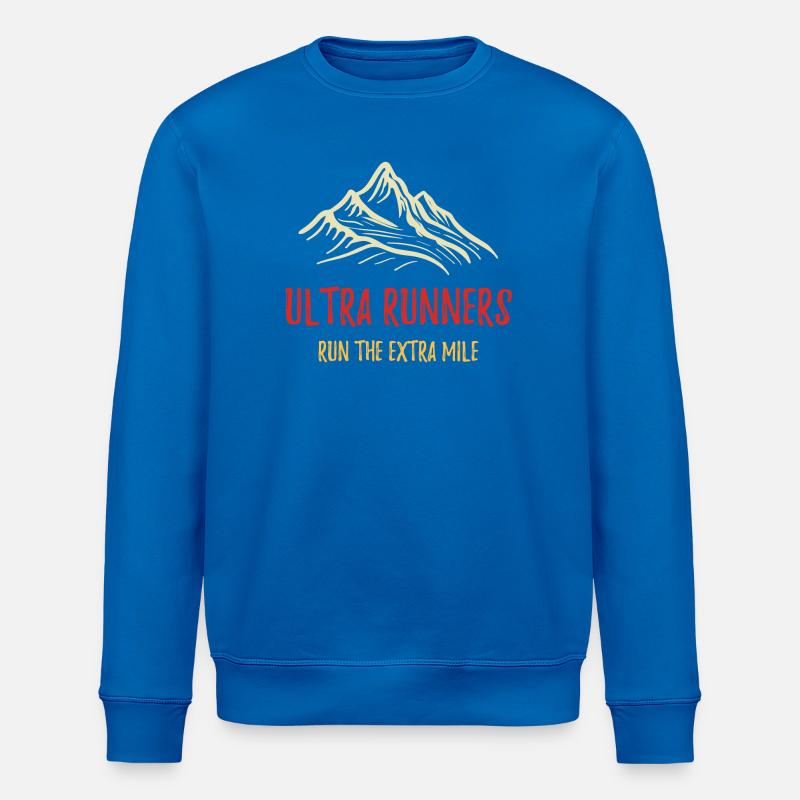 Ultraläufer laufen die Extrameile - Stanley/Stella Unisex Bio-Sweatshirt ROLLER - Königsblau