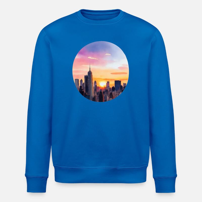 Skyline - Stanley/Stella Unisex Bio-Sweatshirt ROLLER - Königsblau