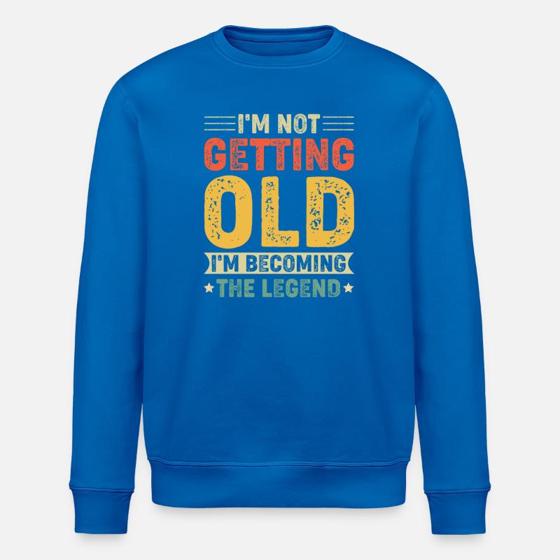 Legendäres Jubiläum im Retro-Stil - Stanley/Stella Unisex Bio-Sweatshirt ROLLER - Königsblau