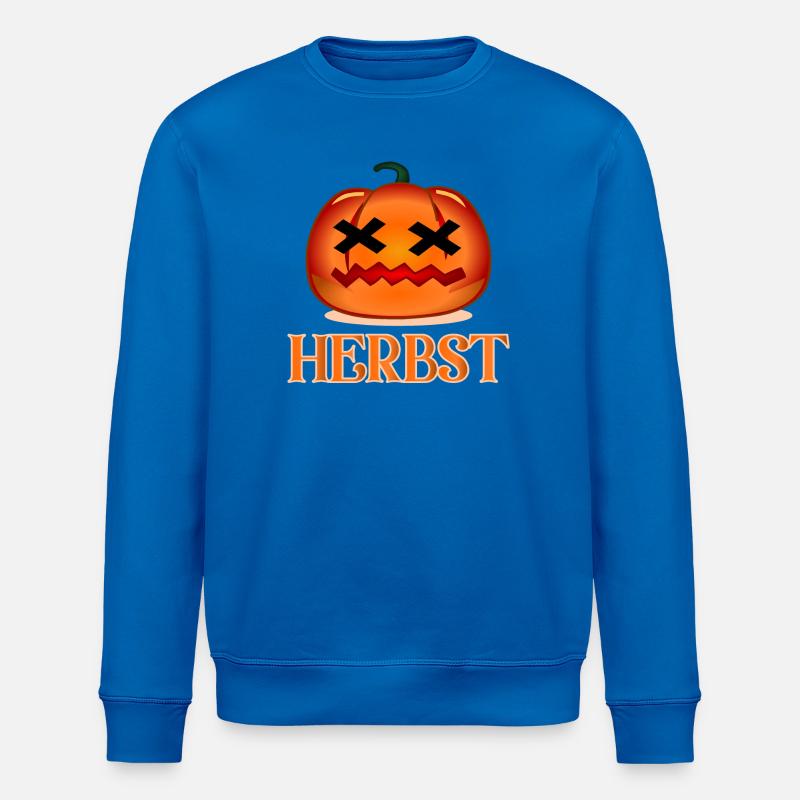 HERBST HALLOWEEN KOSTÜM - Stanley/Stella Unisex Bio-Sweatshirt ROLLER - Königsblau