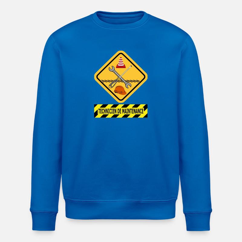 Technicien de maintenance - Sweat bio ROLLER Stanley/Stella Unisexe - bleu roi