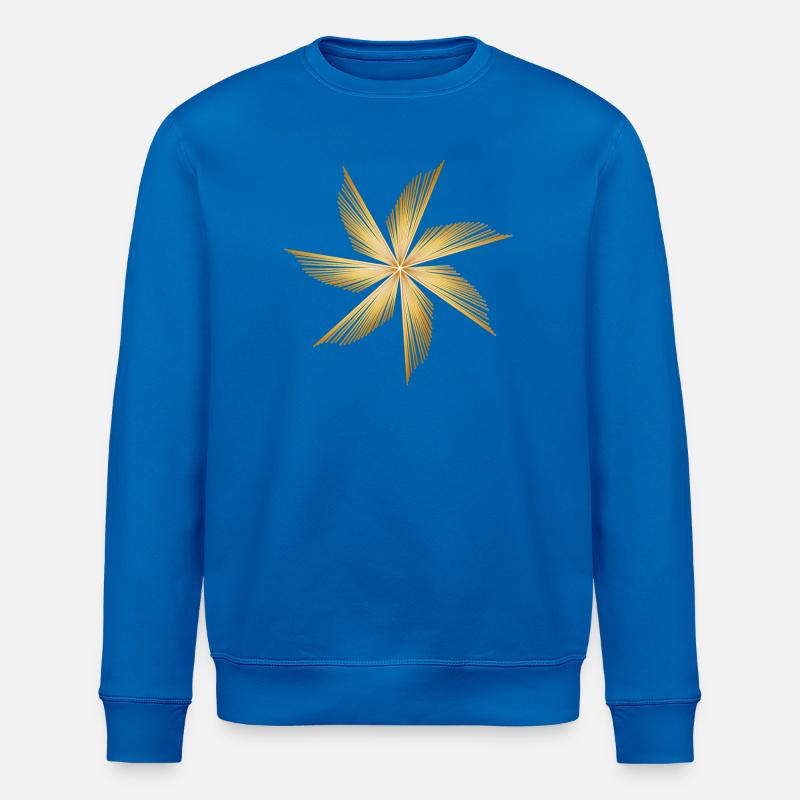 Belle étoile brillante pour Noël - Sweat bio ROLLER Stanley/Stella Unisexe - bleu roi