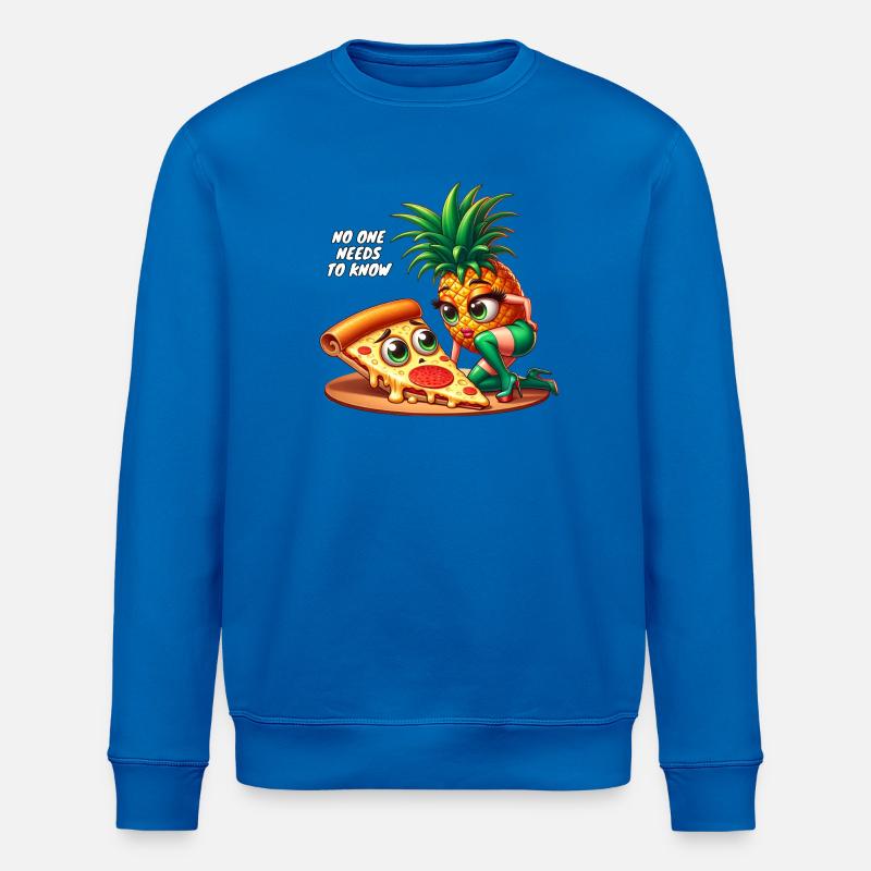 Pizza Hawaï - Sweat bio ROLLER Stanley/Stella Unisexe - bleu roi