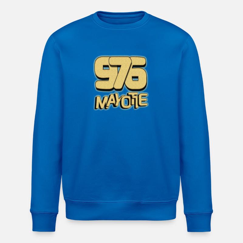 T SHIRT 976 MAYOTTE_MAORÉ - Sweat bio ROLLER Stanley/Stella Unisexe - bleu roi