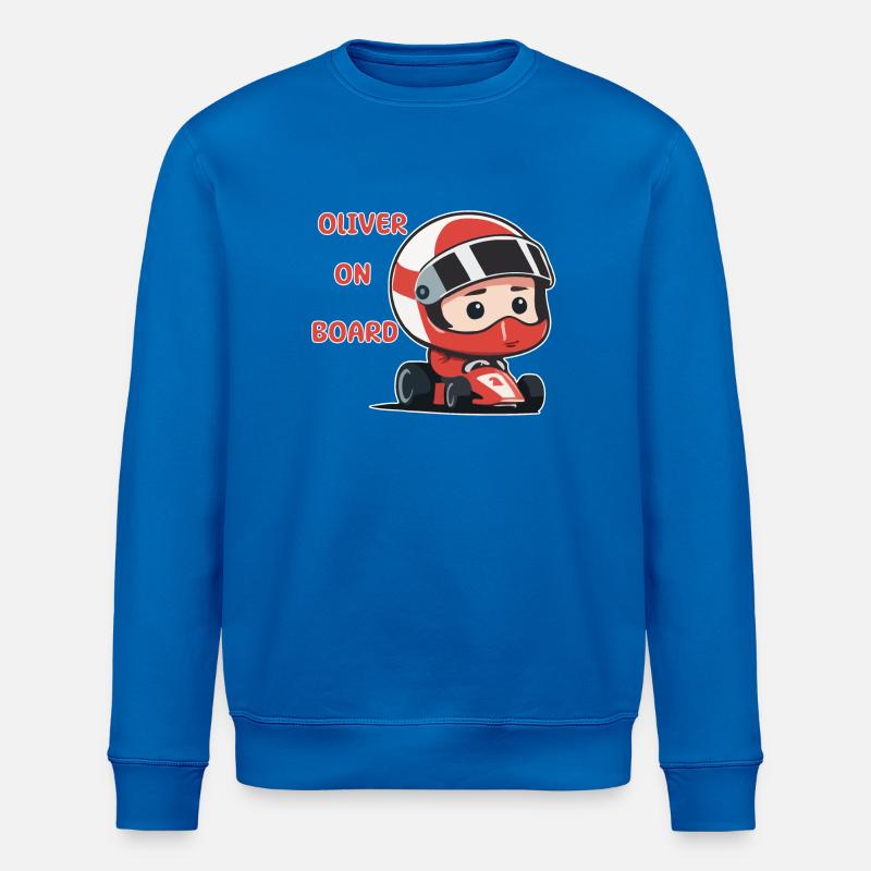 Oliver on board - Stanley/Stella Unisex Bio-Sweatshirt ROLLER - Königsblau