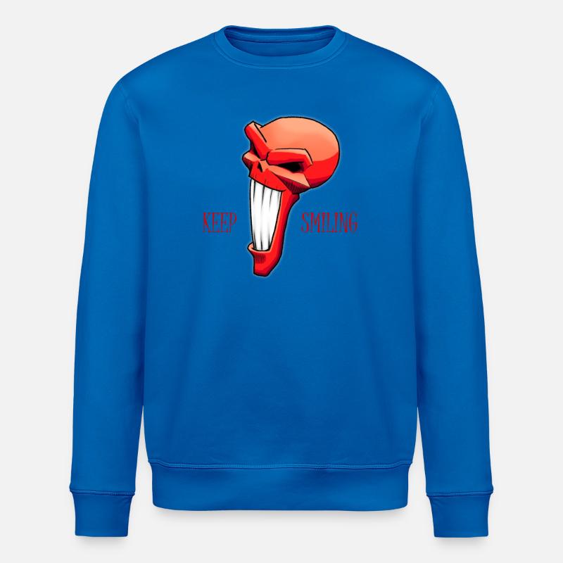 Keep Smiling - Stanley/Stella Unisex Bio-Sweatshirt ROLLER - Königsblau