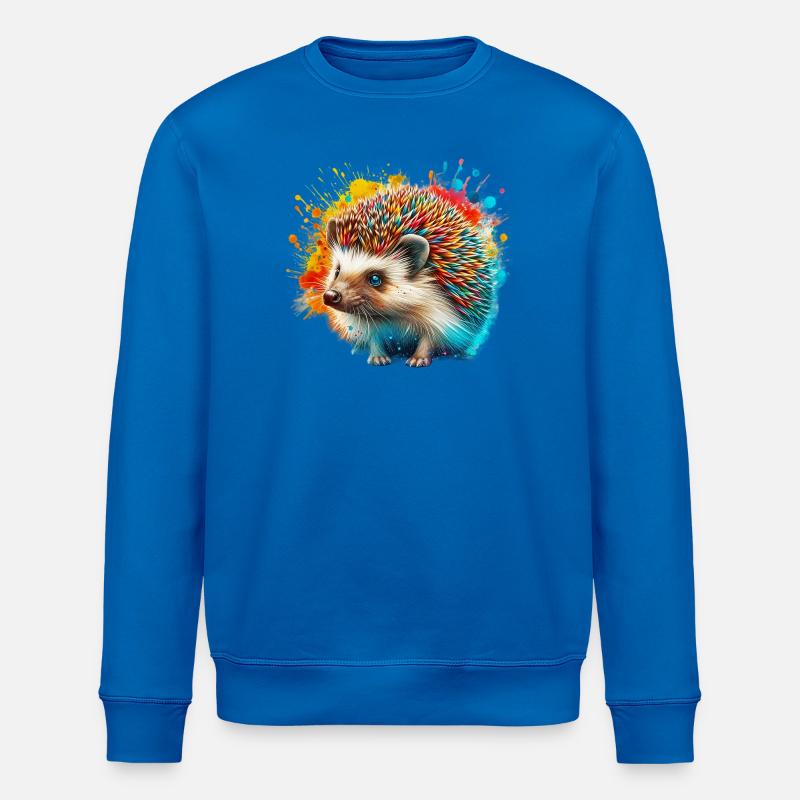 Igel - Stanley/Stella Unisex Bio-Sweatshirt ROLLER - Königsblau