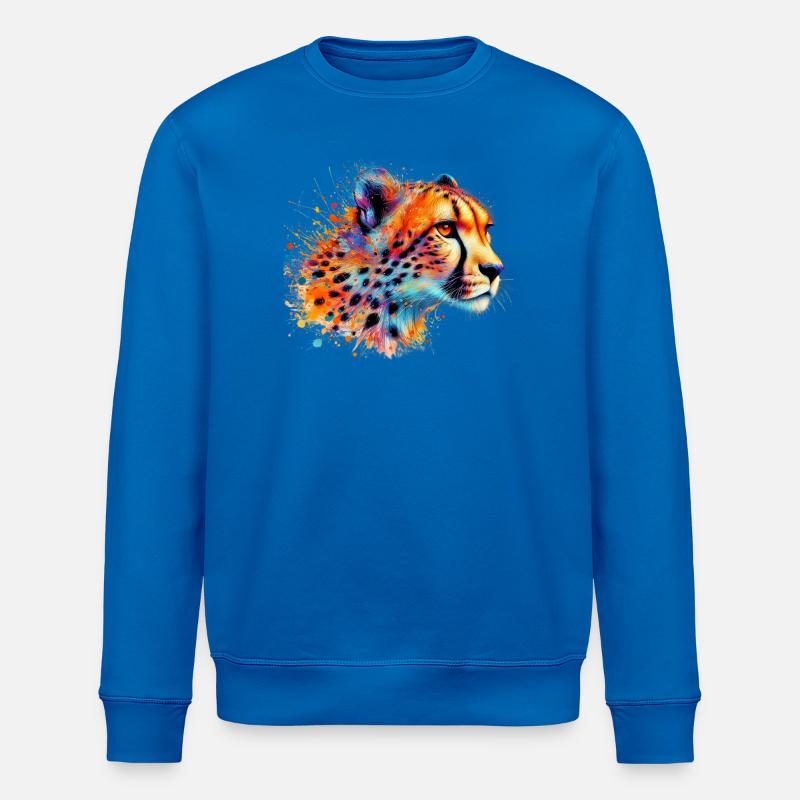 Gepard - Stanley/Stella Unisex Bio-Sweatshirt ROLLER - Königsblau