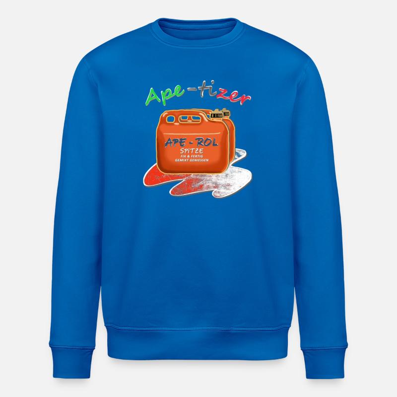 Astuce APE-rol APE-tizer - Sweat bio ROLLER Stanley/Stella Unisexe - bleu roi