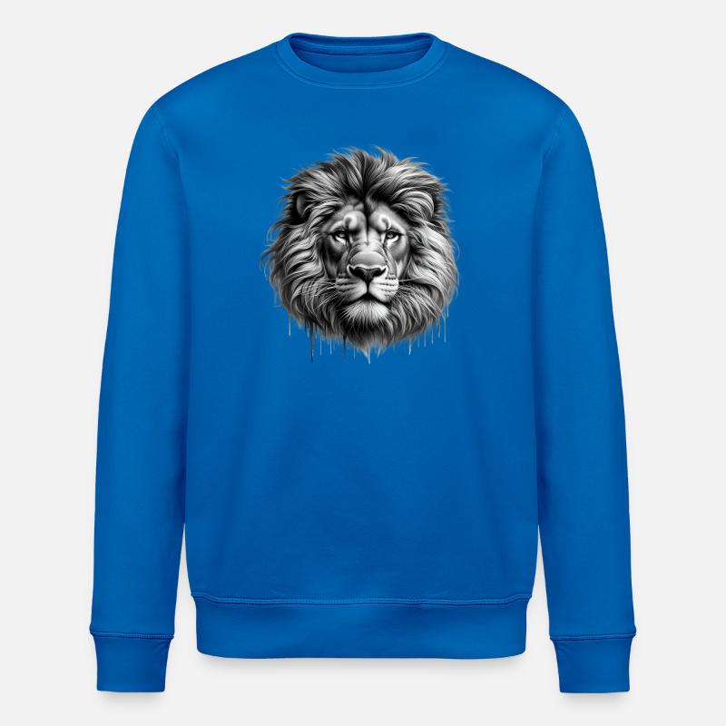 Löwe - Stanley/Stella Unisex Bio-Sweatshirt ROLLER - Königsblau