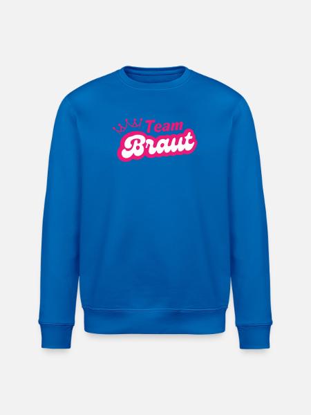 Team Braut - Stanley/Stella Unisex Bio-Sweatshirt ROLLER - Königsblau
