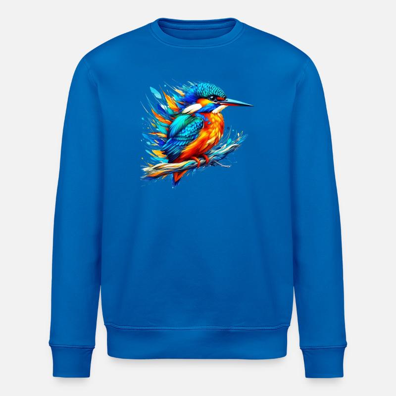 Eisvogel - Stanley/Stella Unisex Bio-Sweatshirt ROLLER - Königsblau