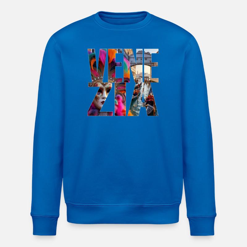 VENEDIG - Stanley/Stella Unisex Bio-Sweatshirt ROLLER - Königsblau