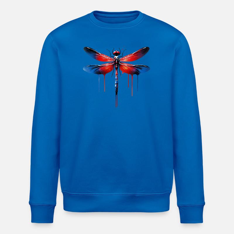 Libellule - Sweat bio ROLLER Stanley/Stella Unisexe - bleu roi