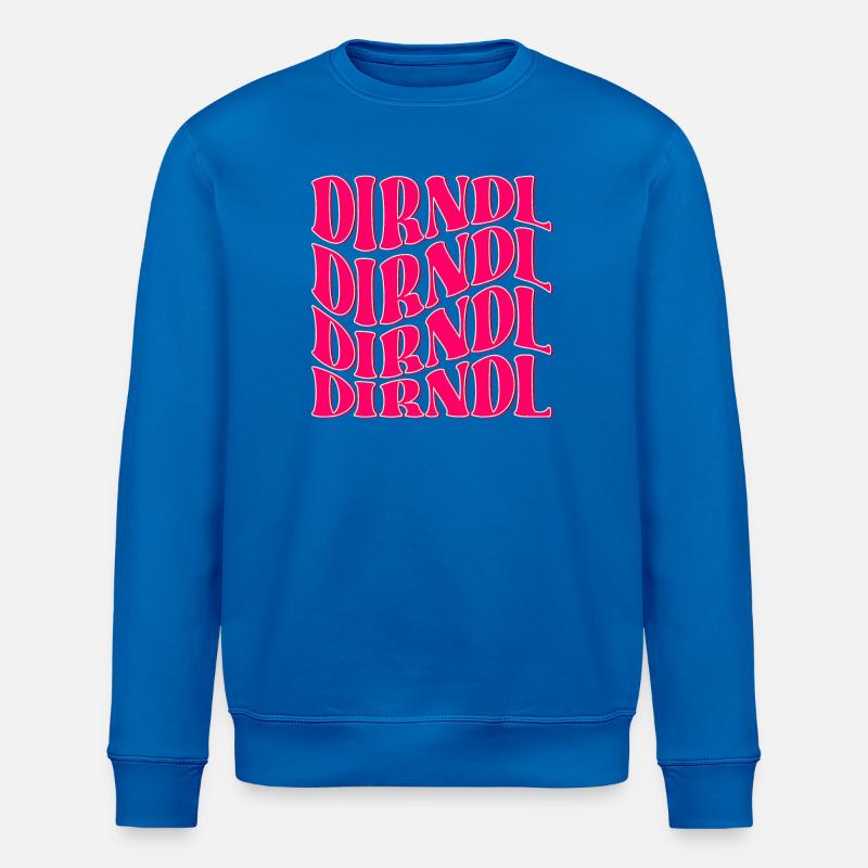 DIRNDL TRACHTEN - Stanley/Stella Unisex Bio-Sweatshirt ROLLER - Königsblau