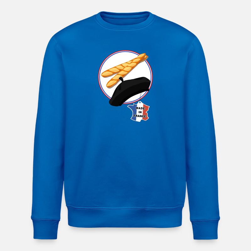 Hergestellt in Frankreich - Stanley/Stella Unisex Bio-Sweatshirt ROLLER - Königsblau