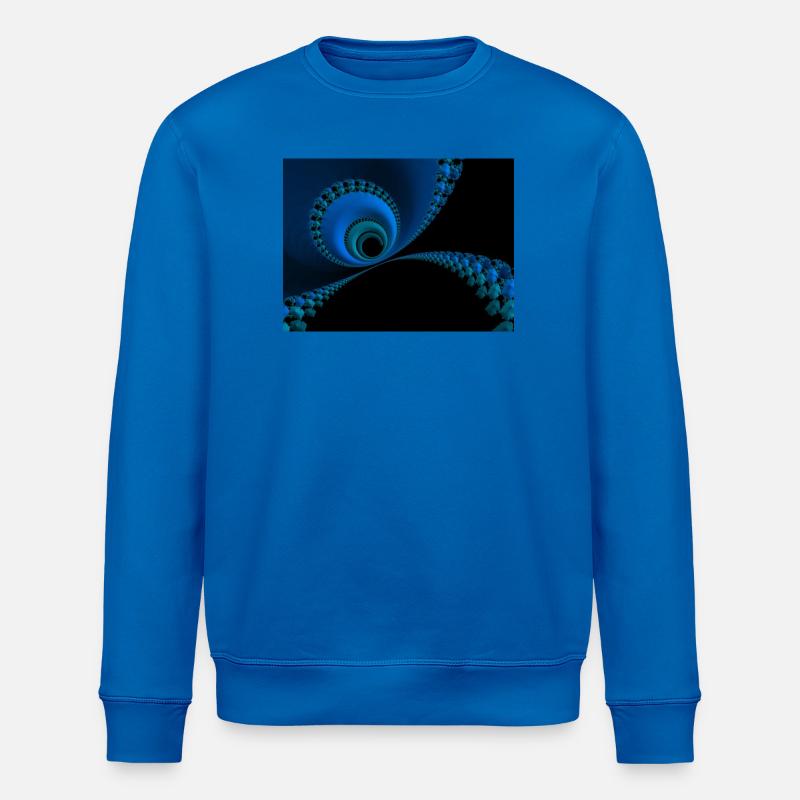 Abstraction - Sweat bio ROLLER Stanley/Stella Unisexe - bleu roi
