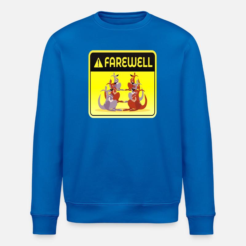 GROUPE D’ÉQUIPE D’ADIEU - Sweat bio ROLLER Stanley/Stella Unisexe - bleu roi