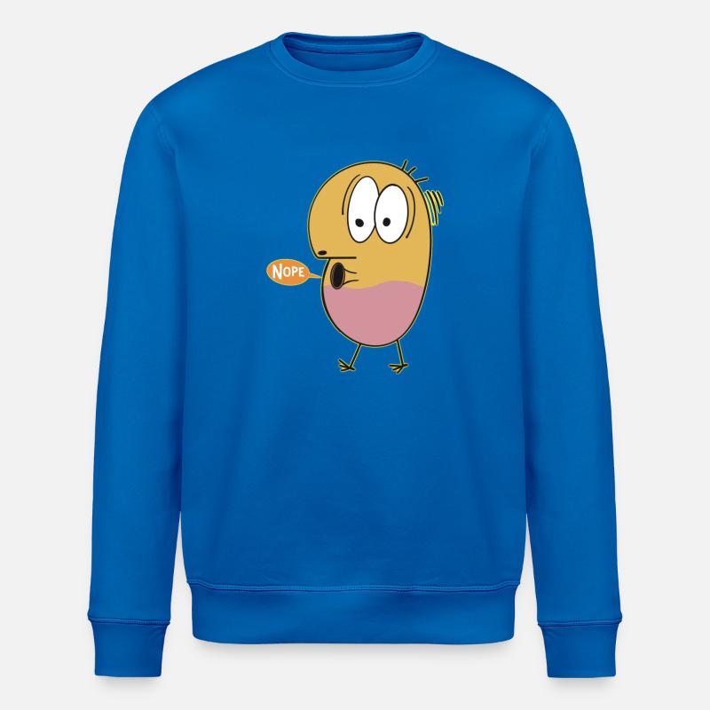 Dodo says nope - Stanley/Stella Unisex Bio-Sweatshirt ROLLER - Königsblau