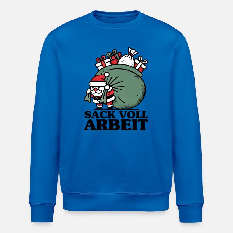 Sack voll Arbeit - Stanley/Stella Unisex Bio-Sweatshirt ROLLER - Königsblau