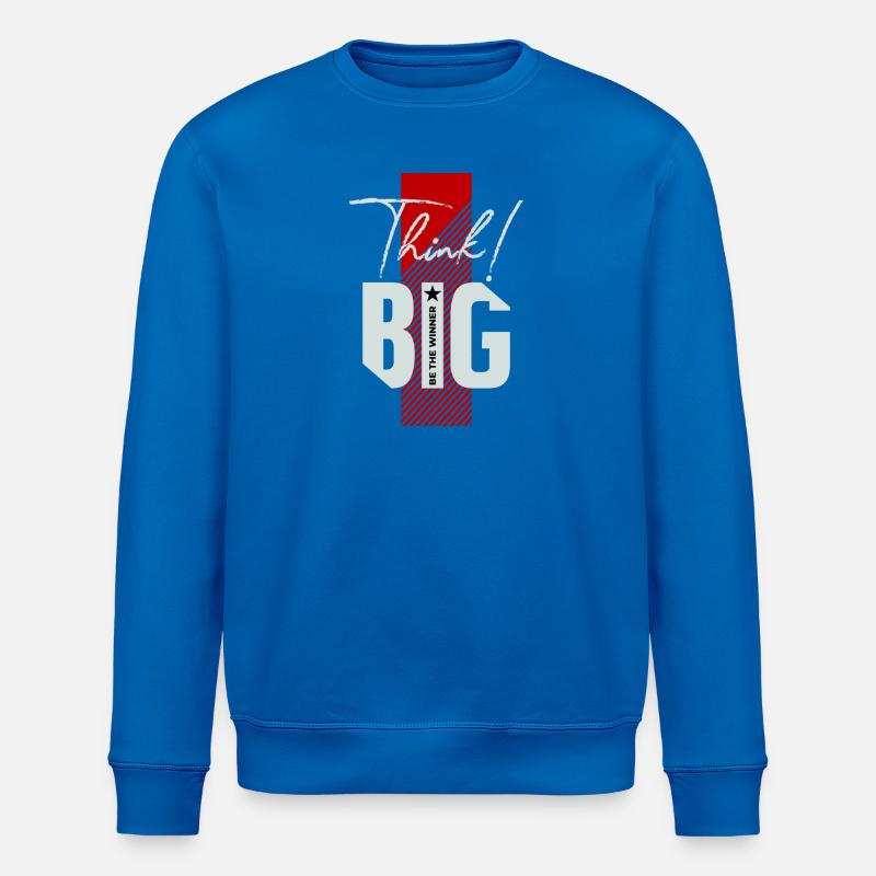 Think big! - Sweat bio ROLLER Stanley/Stella Unisexe - bleu roi